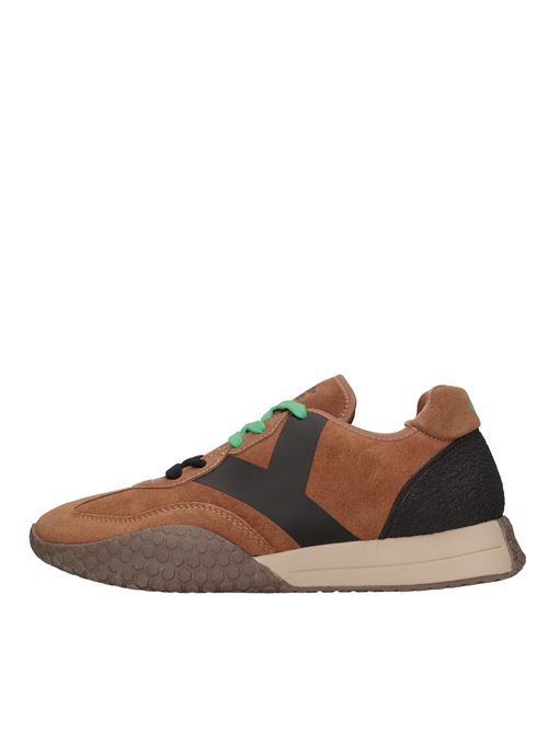 Suede and rubber sneakers KEH NOO | S00KM9728MARRONE-NERO